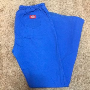 Blue scrub bottoms